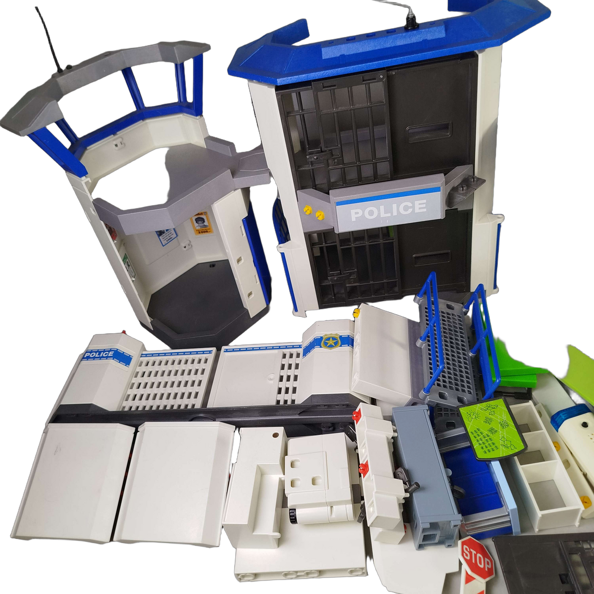 Playmobil Polizei-Kommandozentrale mit Gefängnis 6872 Spielset