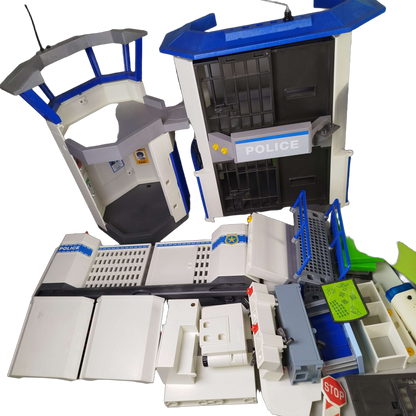 Playmobil Polizei-Kommandozentrale mit Gefängnis 6872 Spielset