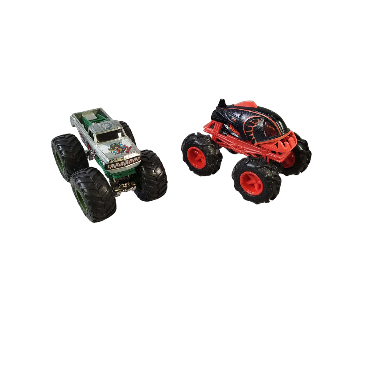 Mattel Bundle Monstertruck Set von 2 Modellautos Piran-Ahhhh