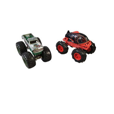 Mattel Bundle Monstertruck Set von 2 Modellautos Piran-Ahhhh