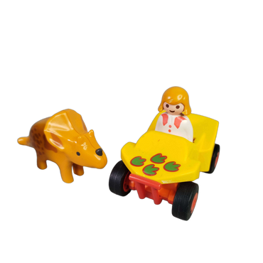 Playmobil Bundle 1.2.3 Explorer mit Dinos 9120 Set Figuren & Fahrzeug
