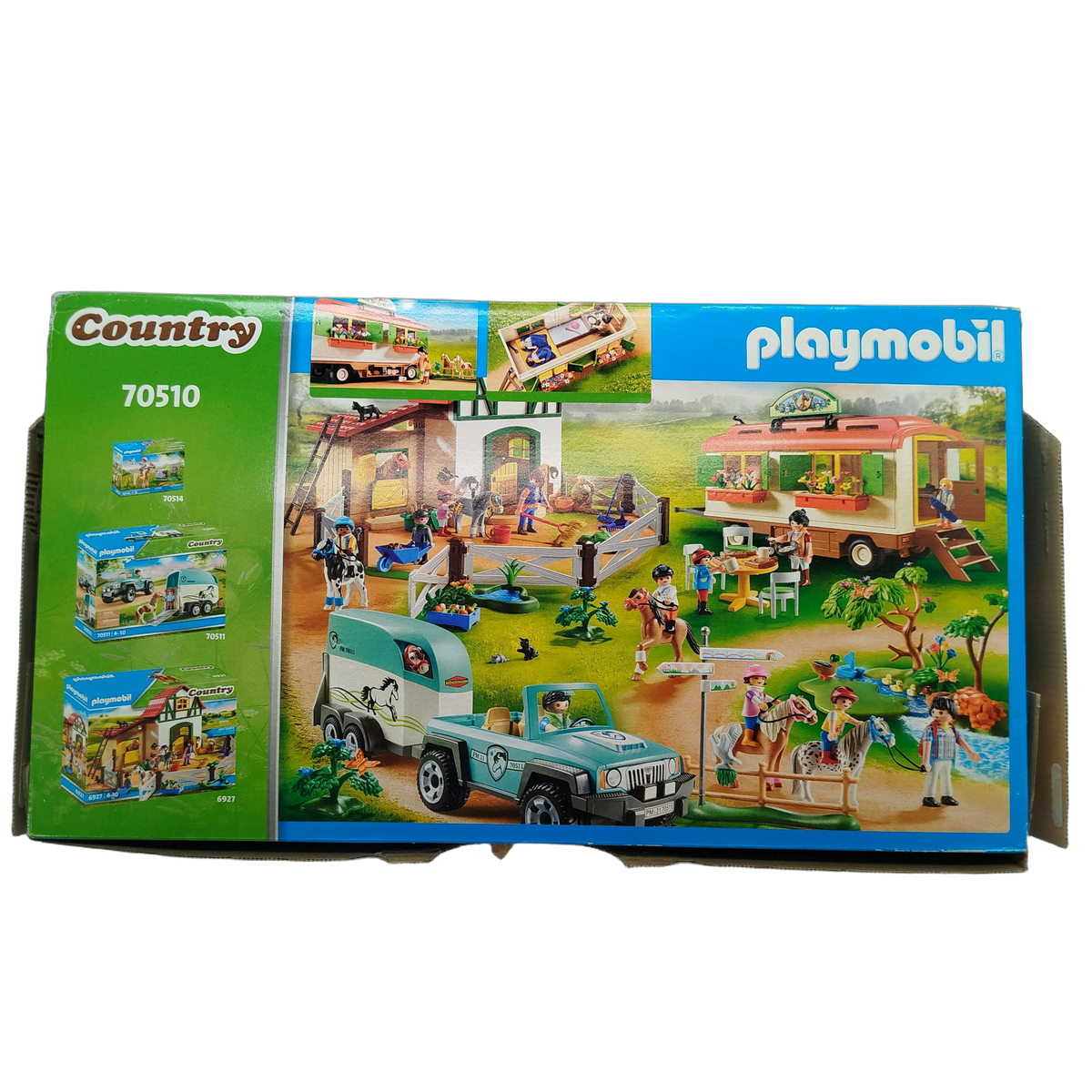 Playmobil Ponycamp 70510 Übernachtungswagen Spielset