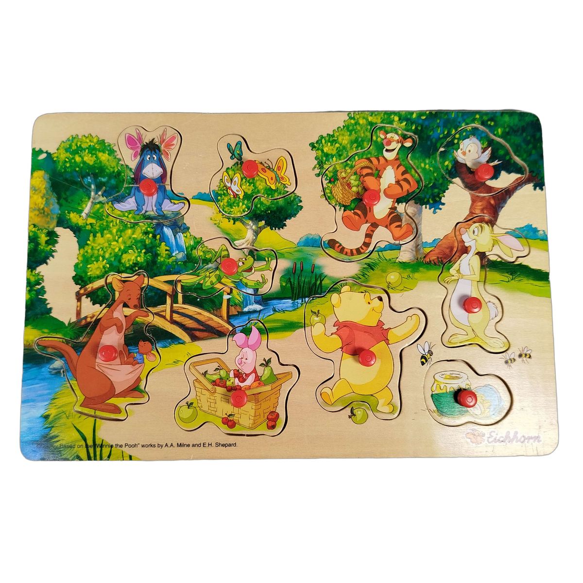 HABA & Eichhorn Bundle Winnie Puuh Set von 2 Holzpuzzle