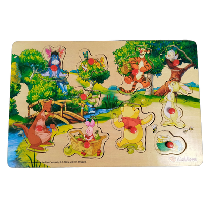 HABA & Eichhorn Bundle Winnie Puuh Set von 2 Holzpuzzle
