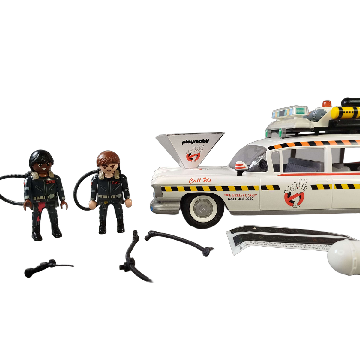 Playmobil Ghostbusters Ecto-1A 70170 Auto mit Licht & Sound, Figuren