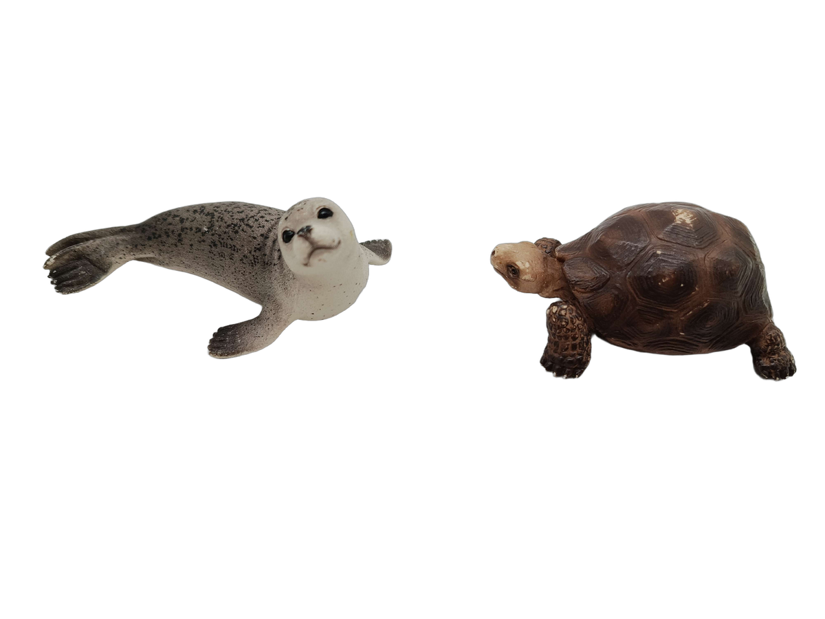 Schleich Tiere Bundle Bauernhof & Wildtiere 7 Teile Tierfiguren