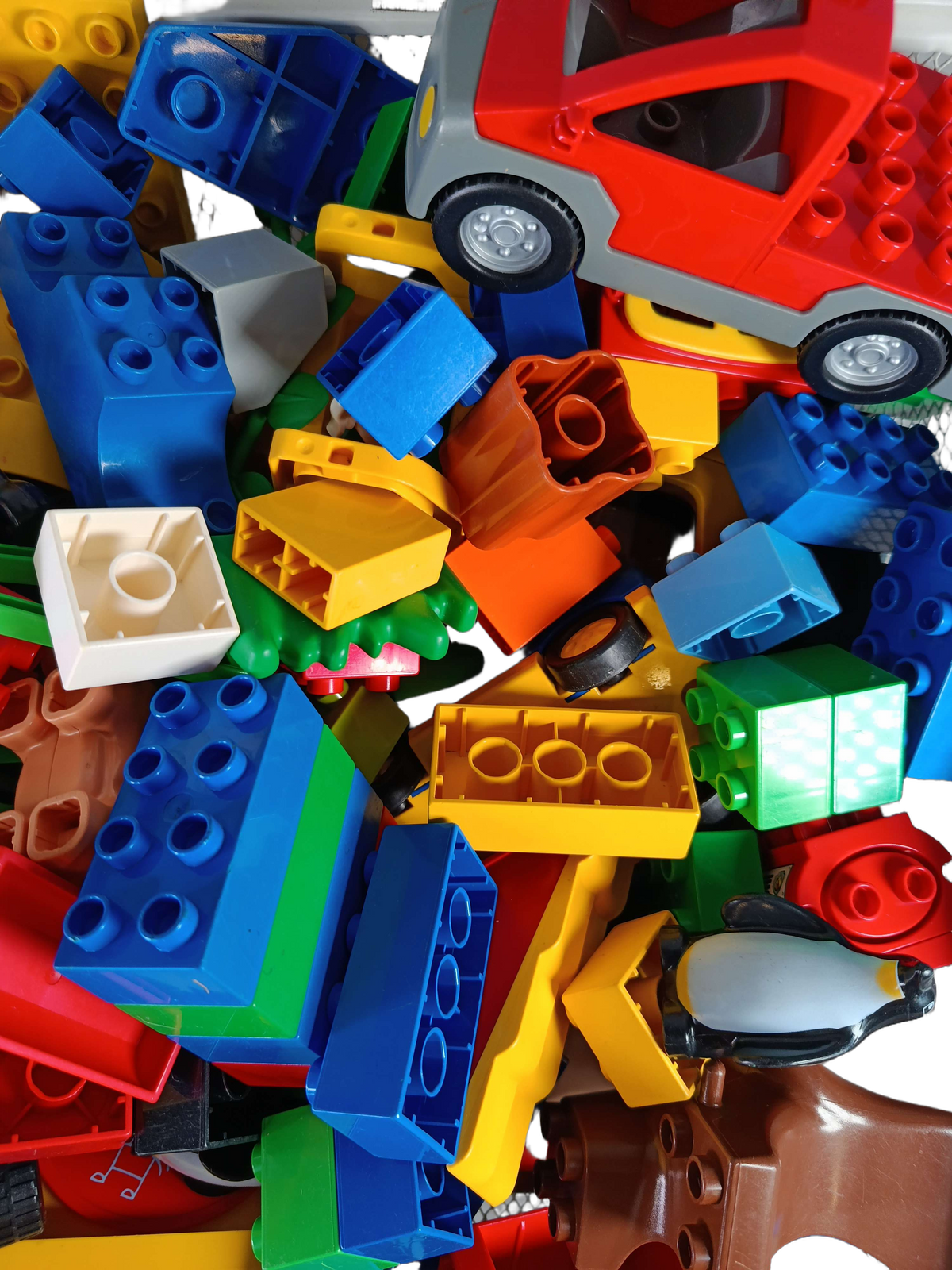 Konvolut LEGO DUPLO ca. 3 kg Bausteine & Zubehör, ab 2 3 4 Jahre