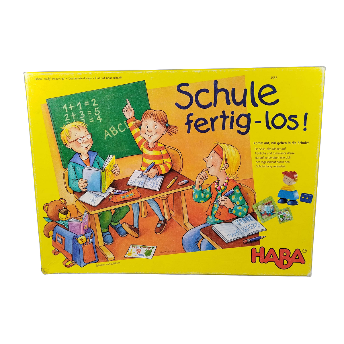 HABA Schule - fertig - los 4587 Lernspiel & Kinderspiel