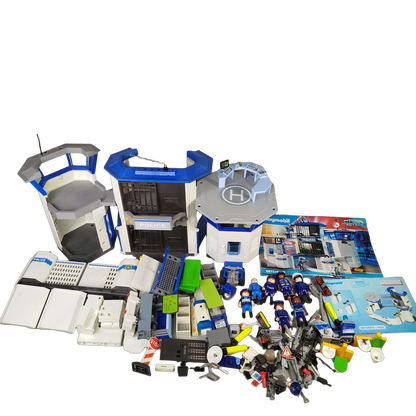 Playmobil Polizei-Kommandozentrale mit Gefängnis 6872 Spielset