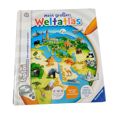 Ravensburger tiptoi Mein großer Weltatlas 00598 Buch