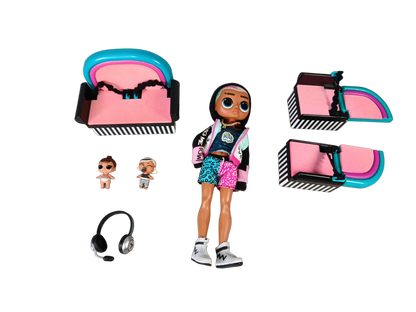 MGA Entertainment Bundle Remix 4-in-1-Flugzeug Set Zubehör
