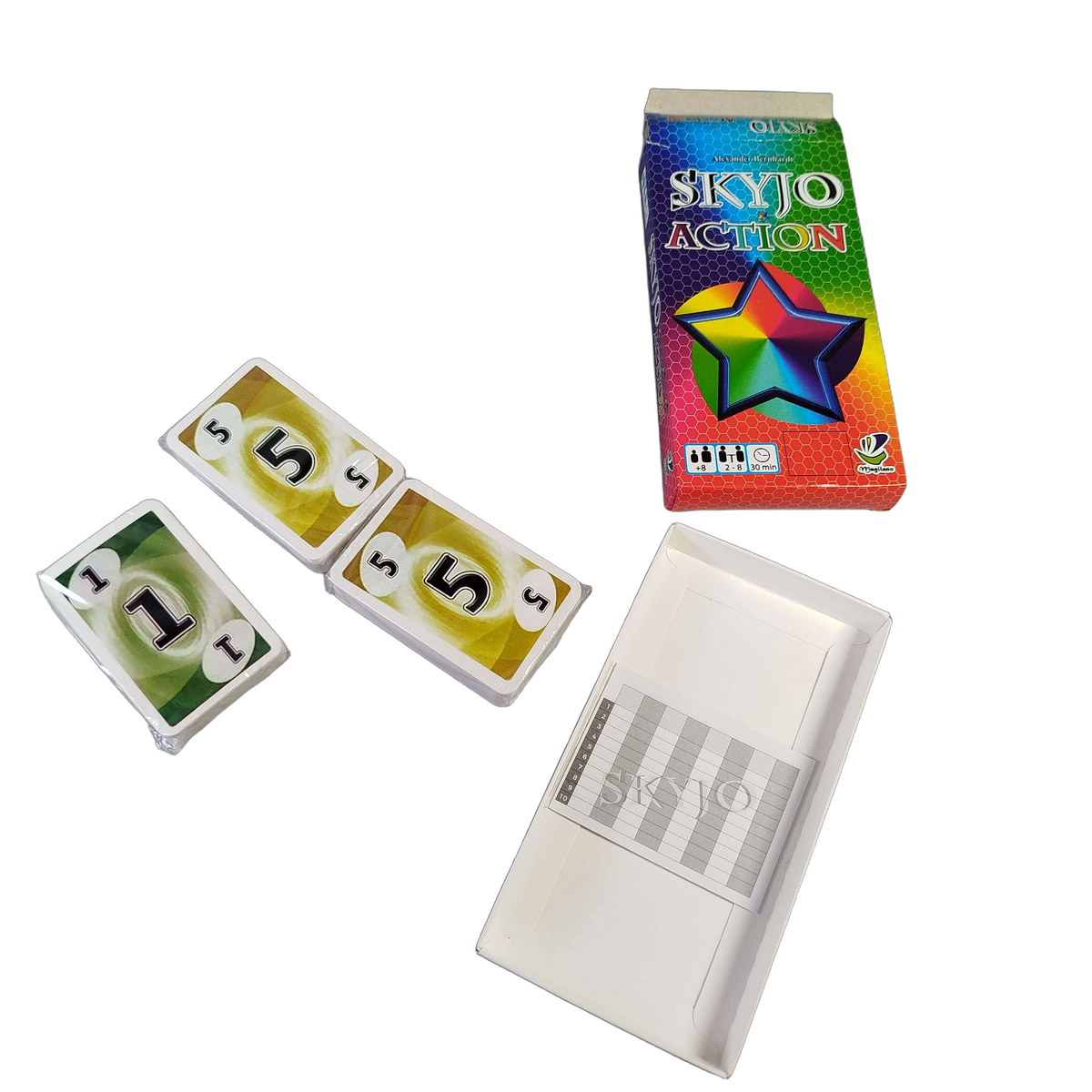 Magilano Skyjo Action Kartenspiel, neu