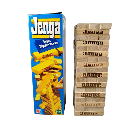 Hasbro Jenga Original Stapelspiel & Familienspiel