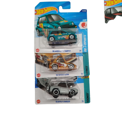 Hot Wheels Bundle J-Imports & Tooned Set von 10 Modellautos, Neu