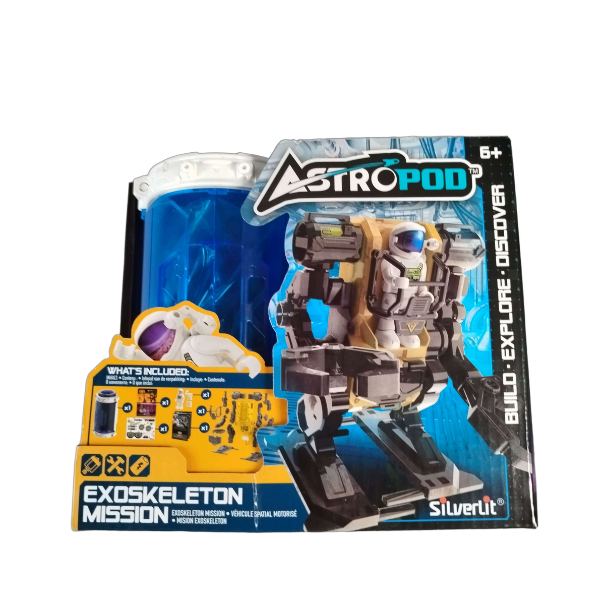 Silverlit Astropod Exoskeleton Mission Roboter Bausatz, Neu