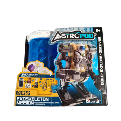Silverlit Astropod Exoskeleton Mission Roboter Bausatz, Neu