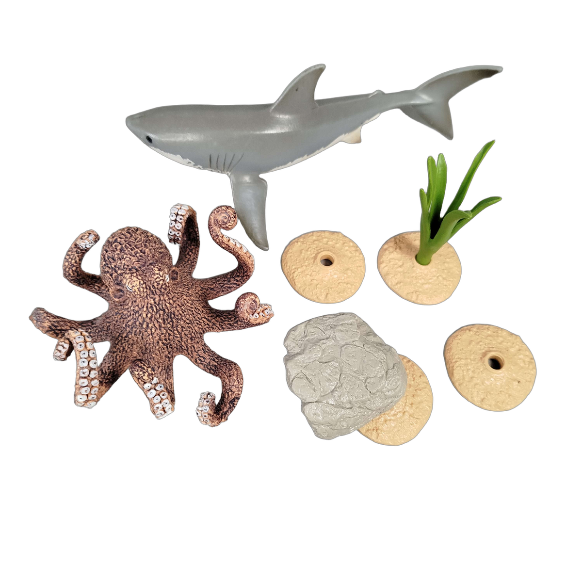 Schleich Bundle Unterwasserwelt viele Teile Figuren & Meerestiere