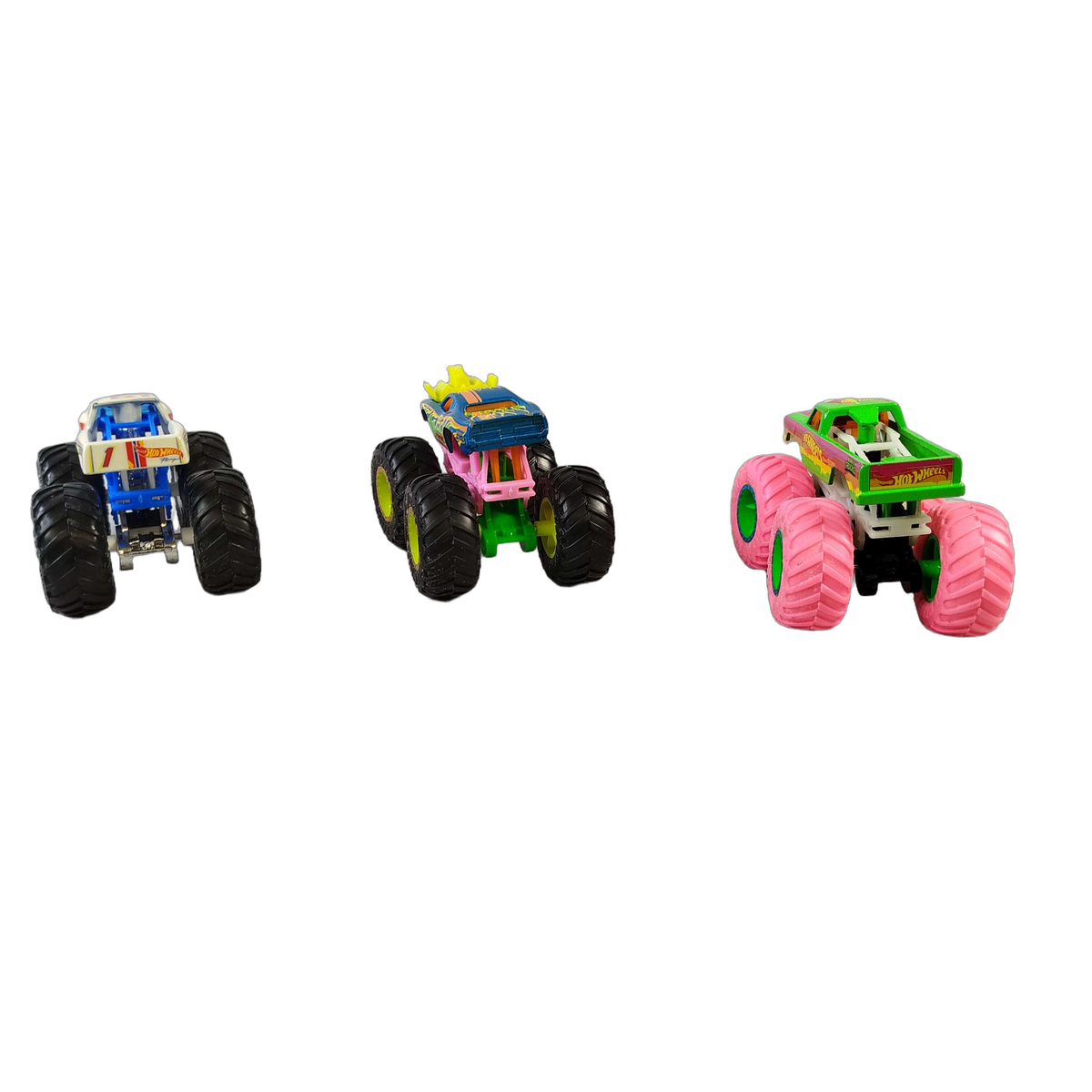 Mattel Bundle Monster Trucks Set von 3 Monstertrucks 1:24 & 1:64