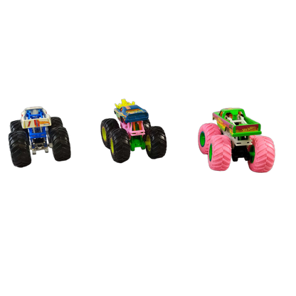 Mattel Bundle Monster Trucks Set von 3 Monstertrucks 1:24 & 1:64