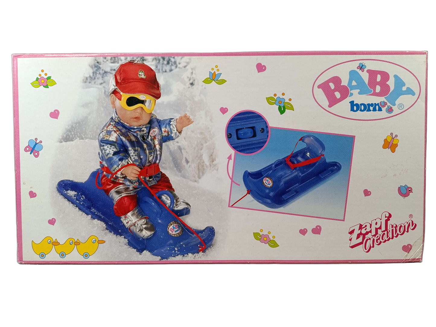 Zapf Creation BABY born Puppen-Schlitten, Puppenzubehör