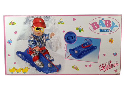 Zapf Creation BABY born Puppen-Schlitten, Puppenzubehör