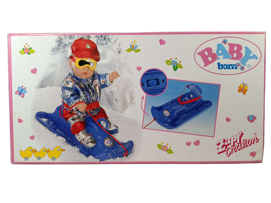 Zapf Creation BABY born Puppen-Schlitten, Puppenzubehör