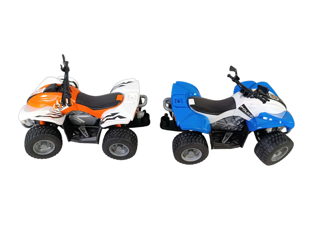 Bruder Bundle Polizei Quad 63010 & 63000 Set von 2 Quads