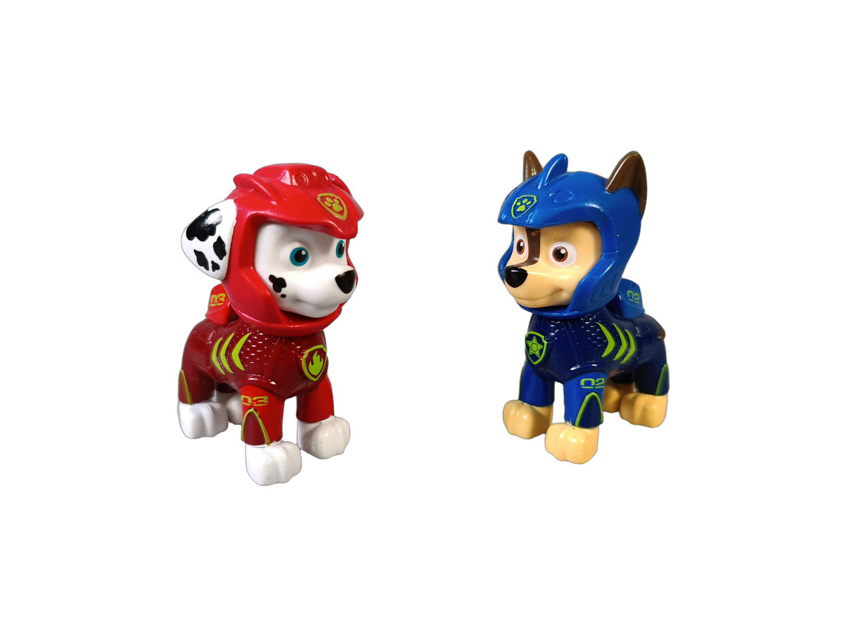 Spin Master Bundle Paw Patrol Marshall & Chase 2x Fahrzeuge & Figuren