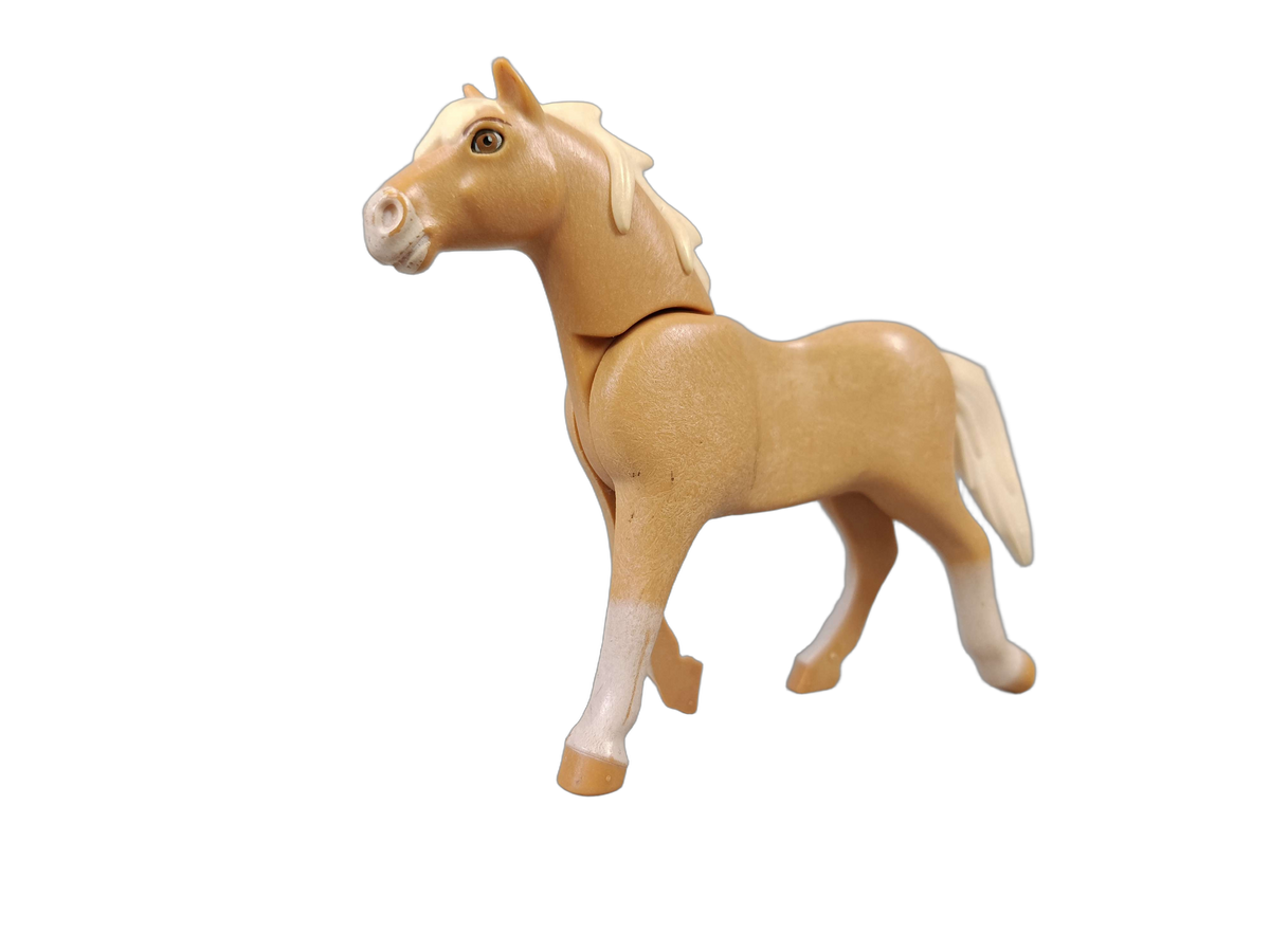 Playmobil Bundle Pferde Palomino & Fohlen Set von 8 Pferdefiguren