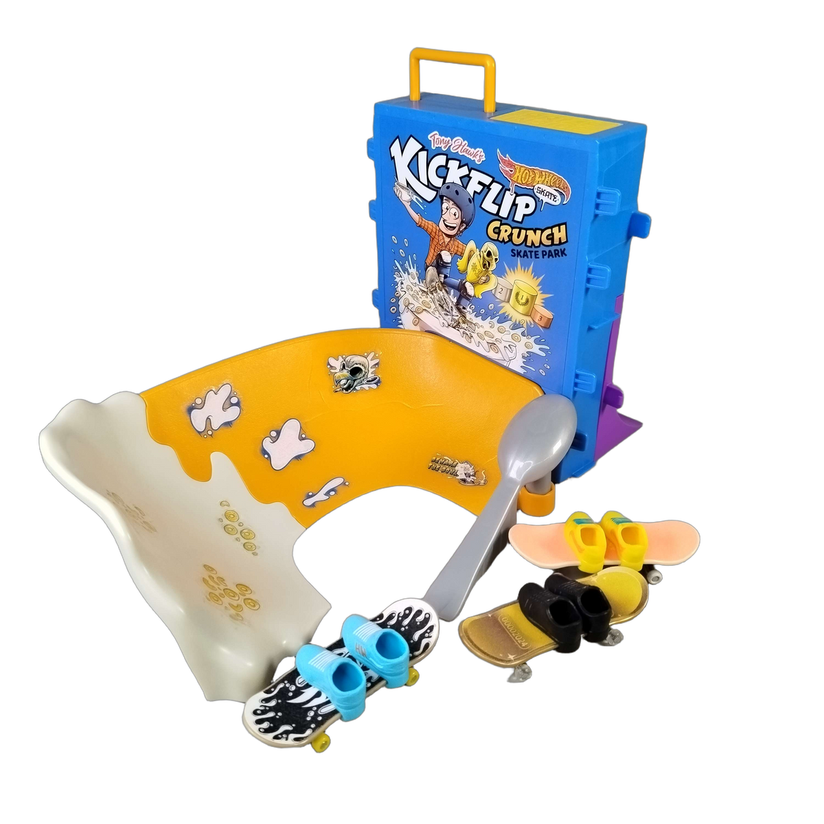 Mattel Tony Hawk's Kickflip Crunch Skate Park Rampen Spielset