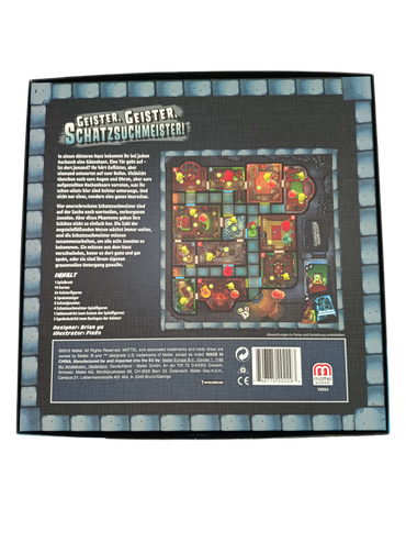Mattel Geister Schatzsuchmeister Y5554 Brettspiel
