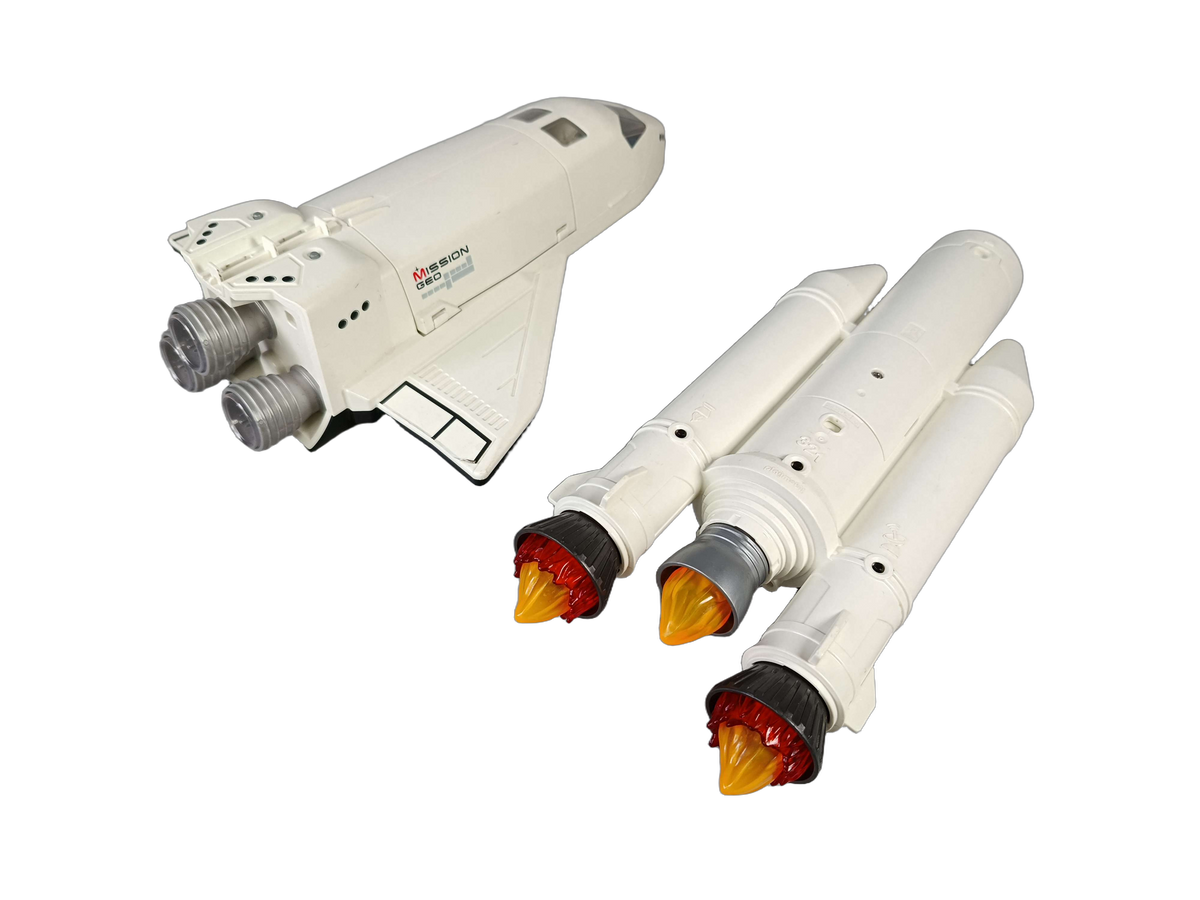 Playmobil Bundle Space 6196 6195 Set von 2 Shuttle & Rakete