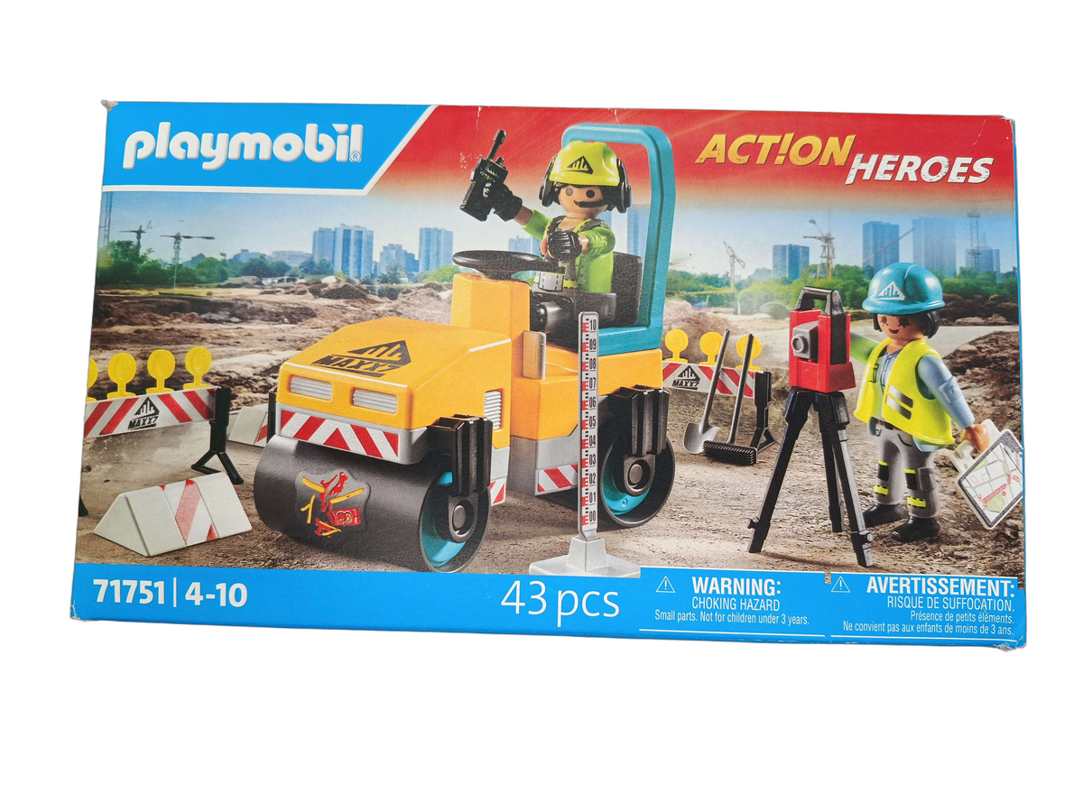 Playmobil Straßenbaustelle 71751 Set, neuwertig