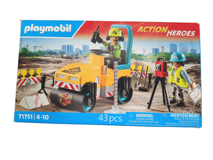 Playmobil Straßenbaustelle 71751 Set, neuwertig