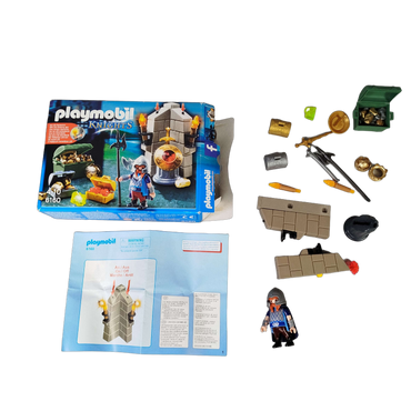 Playmobil Bundle Ritter Schatzversteck 6160 6594 Set von 2 Figuren