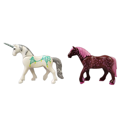 Playmobil Bundle Einhorn & Pegasus Set von 10 Figuren