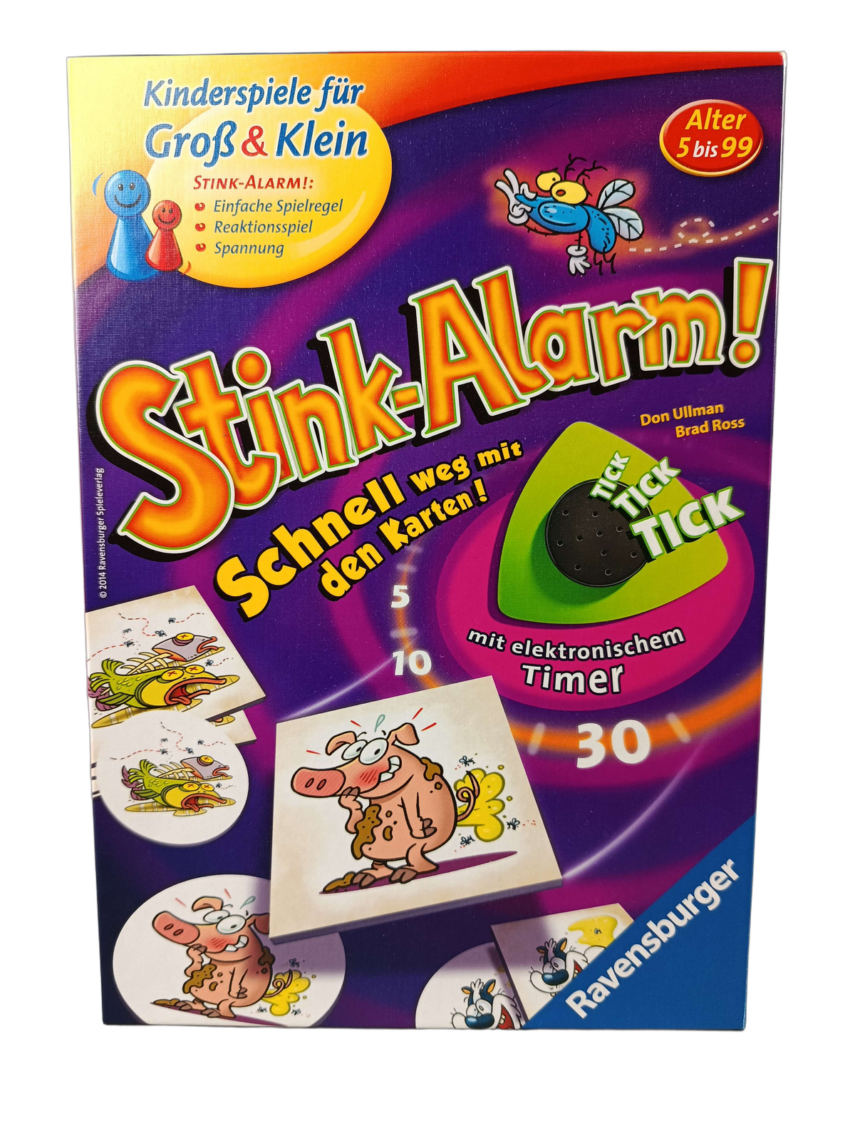 Ravensburger Stink-Alarm! Brettspiel 21 144 4, Neuwertig