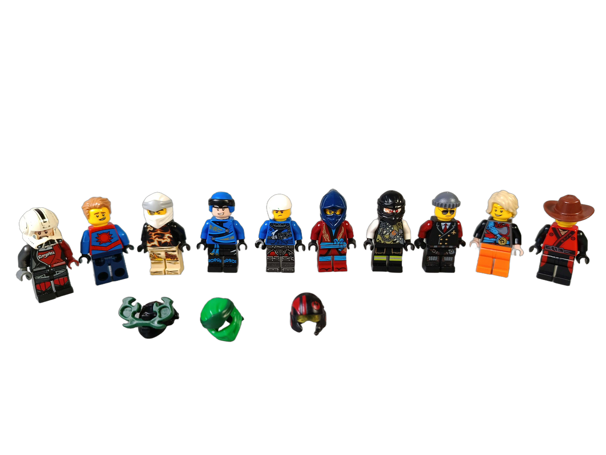 LEGO Bundle Ninjago & Star Wars Set von 10 Minifiguren