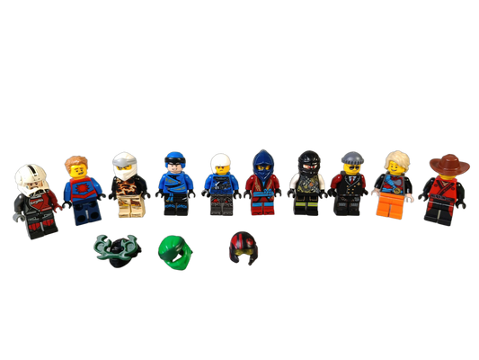 LEGO Bundle Ninjago & Star Wars Set von 10 Minifiguren