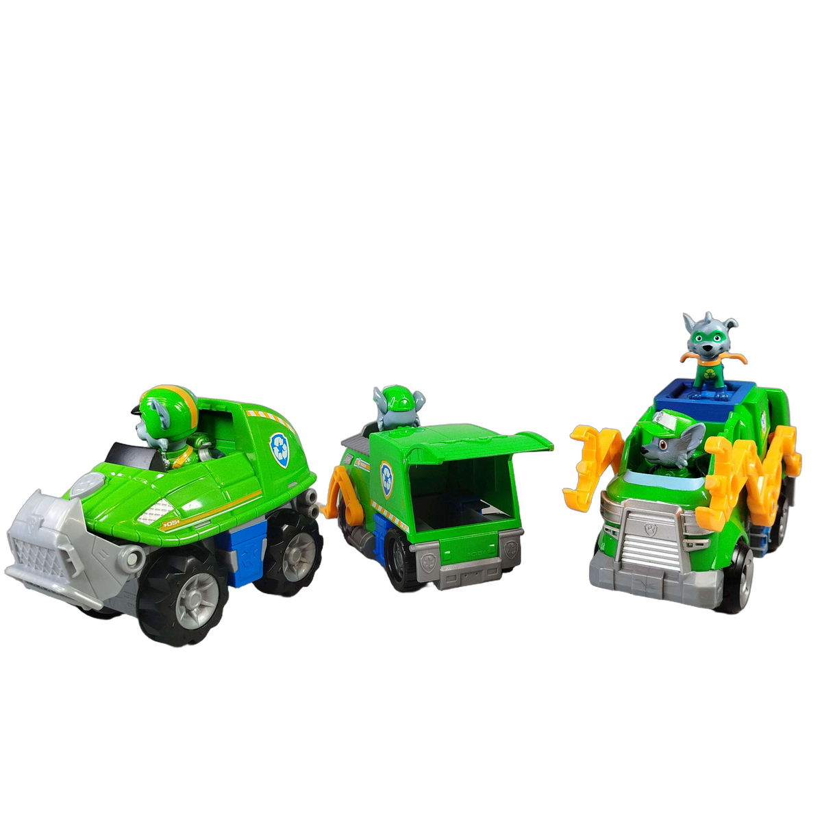 Spin Master Bundle Paw Patrol Set von 3 Figuren & Müllwagen