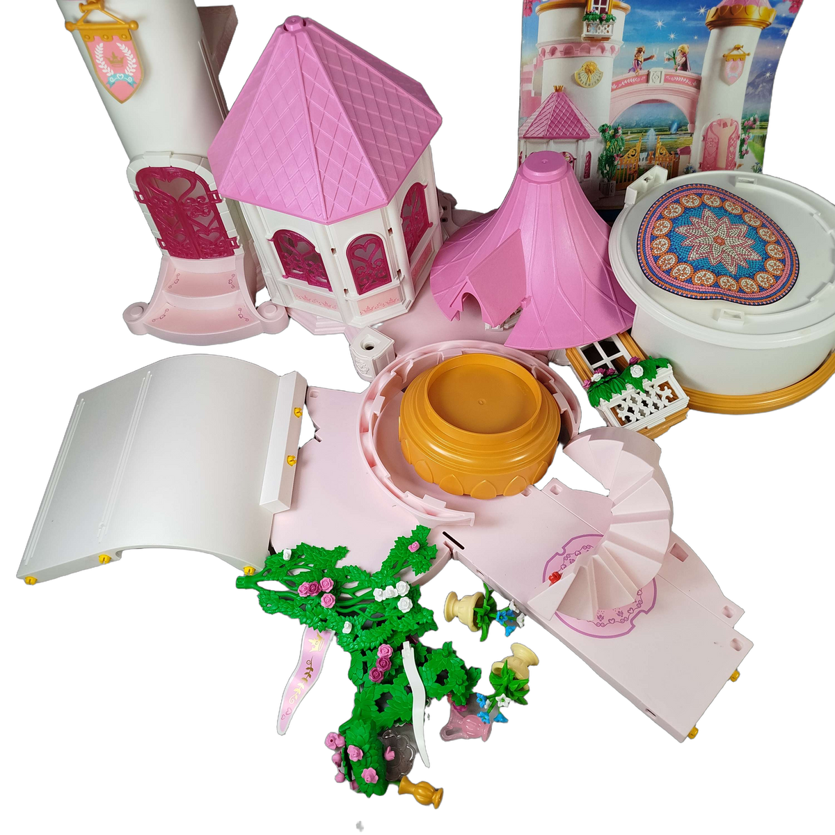 Playmobil Bundle Princess & Spirit 70448 70398 Set von 2 Schloss