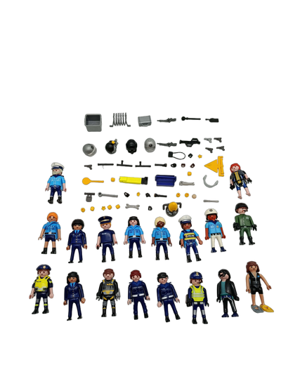 Playmobil Bundle Polizei großes Set Figuren & Zubehör