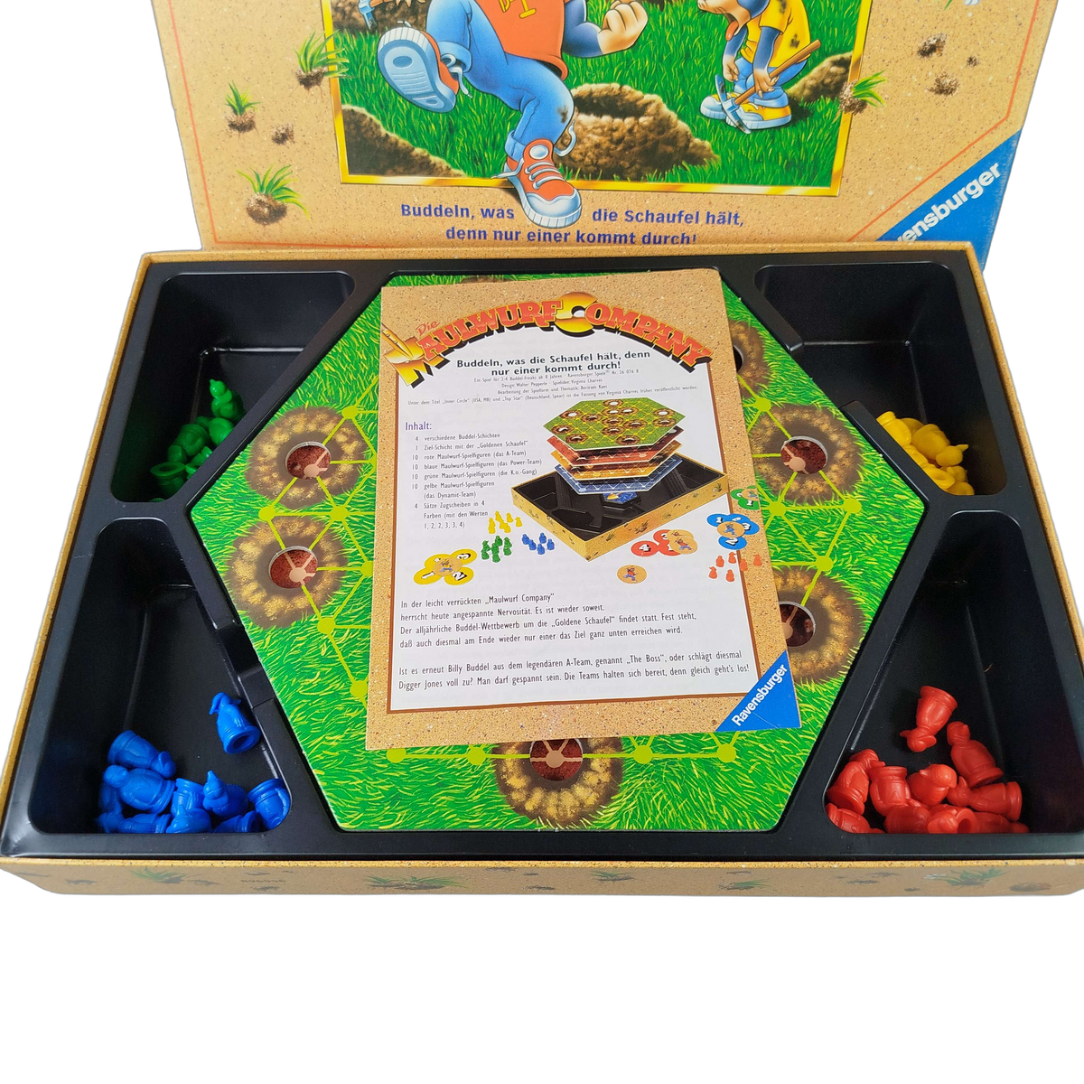 Ravensburger Die Maulwurf Company Brettspiel, ab 6 Jahre