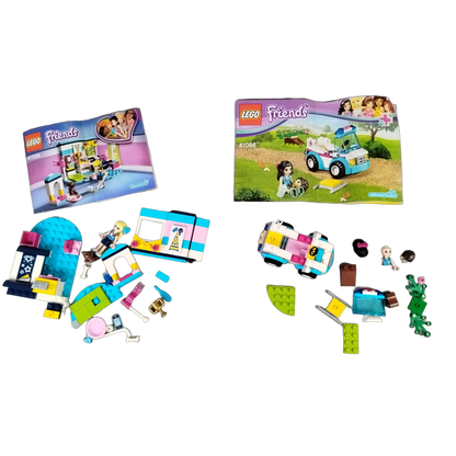 LEGO Bundle Friends 41328 41086 Stephanie Set von 2 Bausets