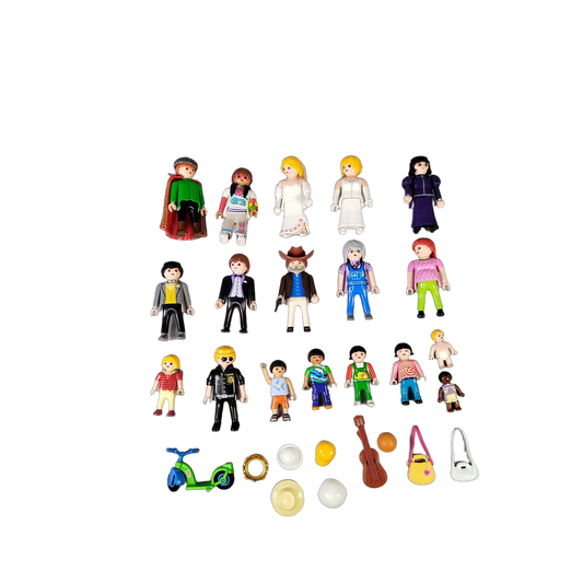 Playmobil Bundle großes Set Figuren, Scooter & Zubehör