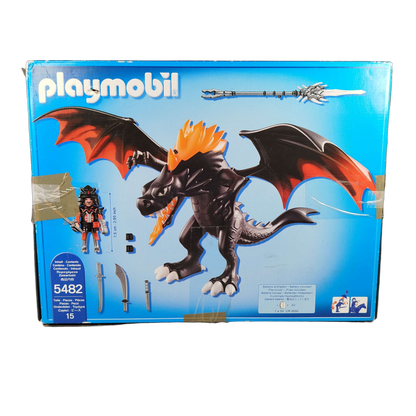 Playmobil Riesen-Kampfdrache mit Feuer-LEDs 5482 Figur