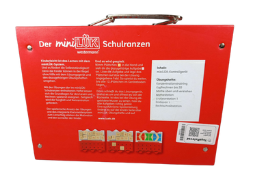 Westermann miniLÜK Schulranzen Lernsystem Kontrollgerät & 7 Hefte