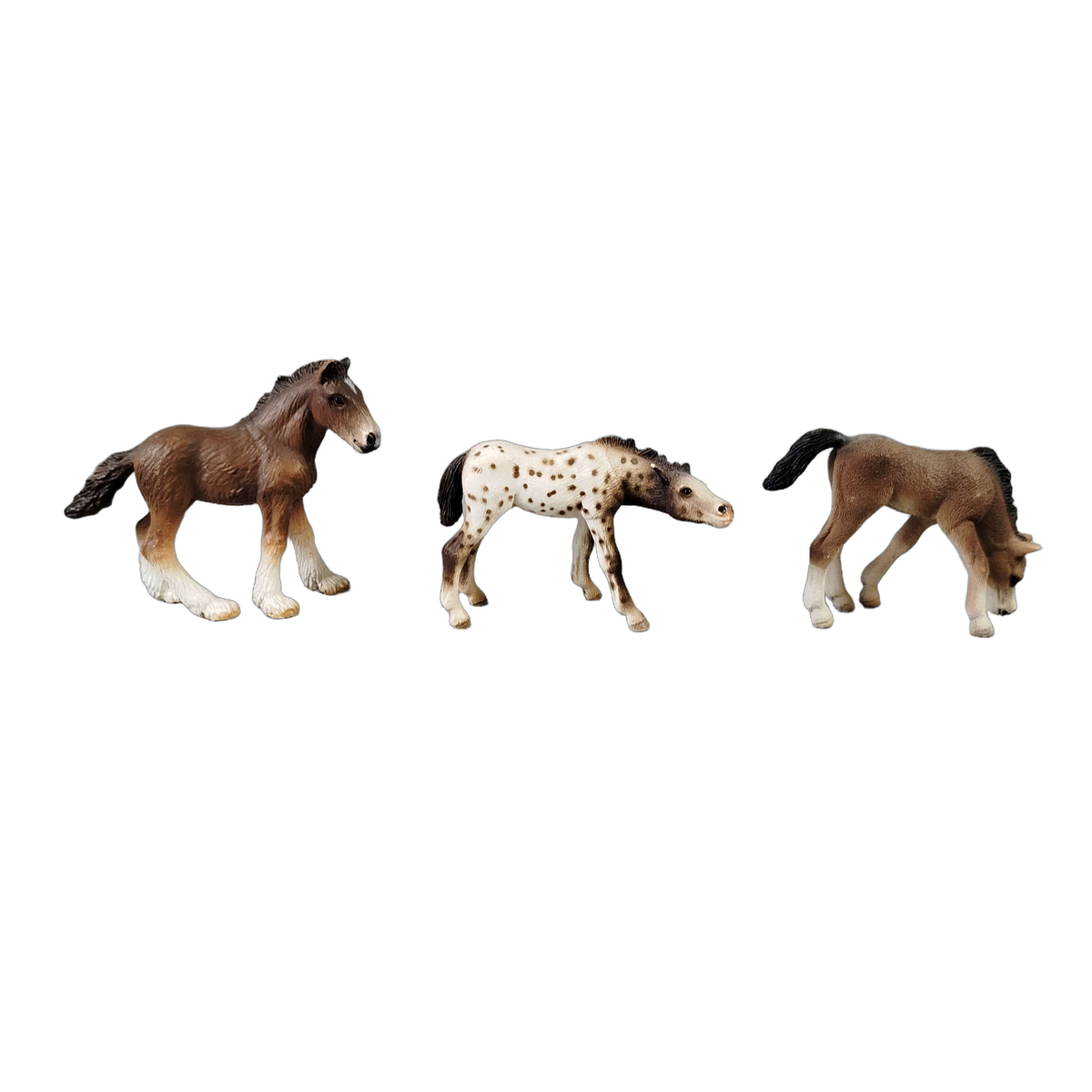 Schleich Tiere Bundle Pferde & Fohlen 8 Teile Tierfiguren