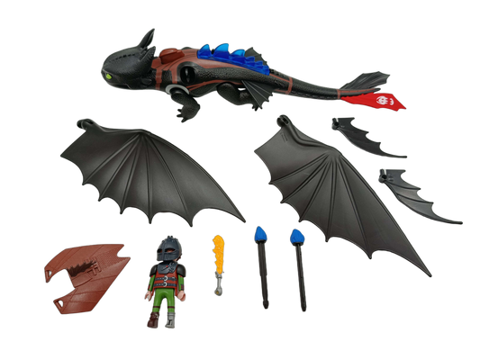 Playmobil 9246 Hiccup and Toothless Figurenset