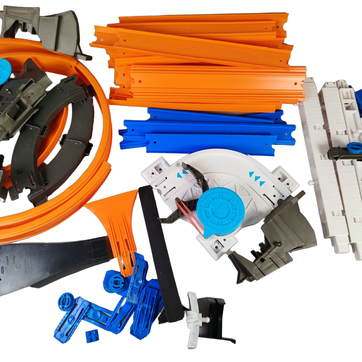 Mattel Bundle Rennbahn Set Looping & Launcher Bauteile